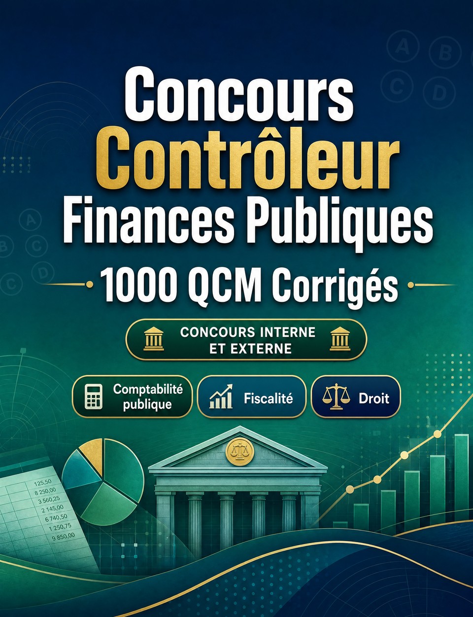 Concours Contrôleur Finances Publiques 2026-2027 : 1000 QCM Corrigés Concours Contrôleur Finances Publiques 2026-2027 : 1000 QCM Corrigés — Préparation au concours : QCM Procédures, Administration, Éthique, Rédaction, Réglementation avec QCM commentés
