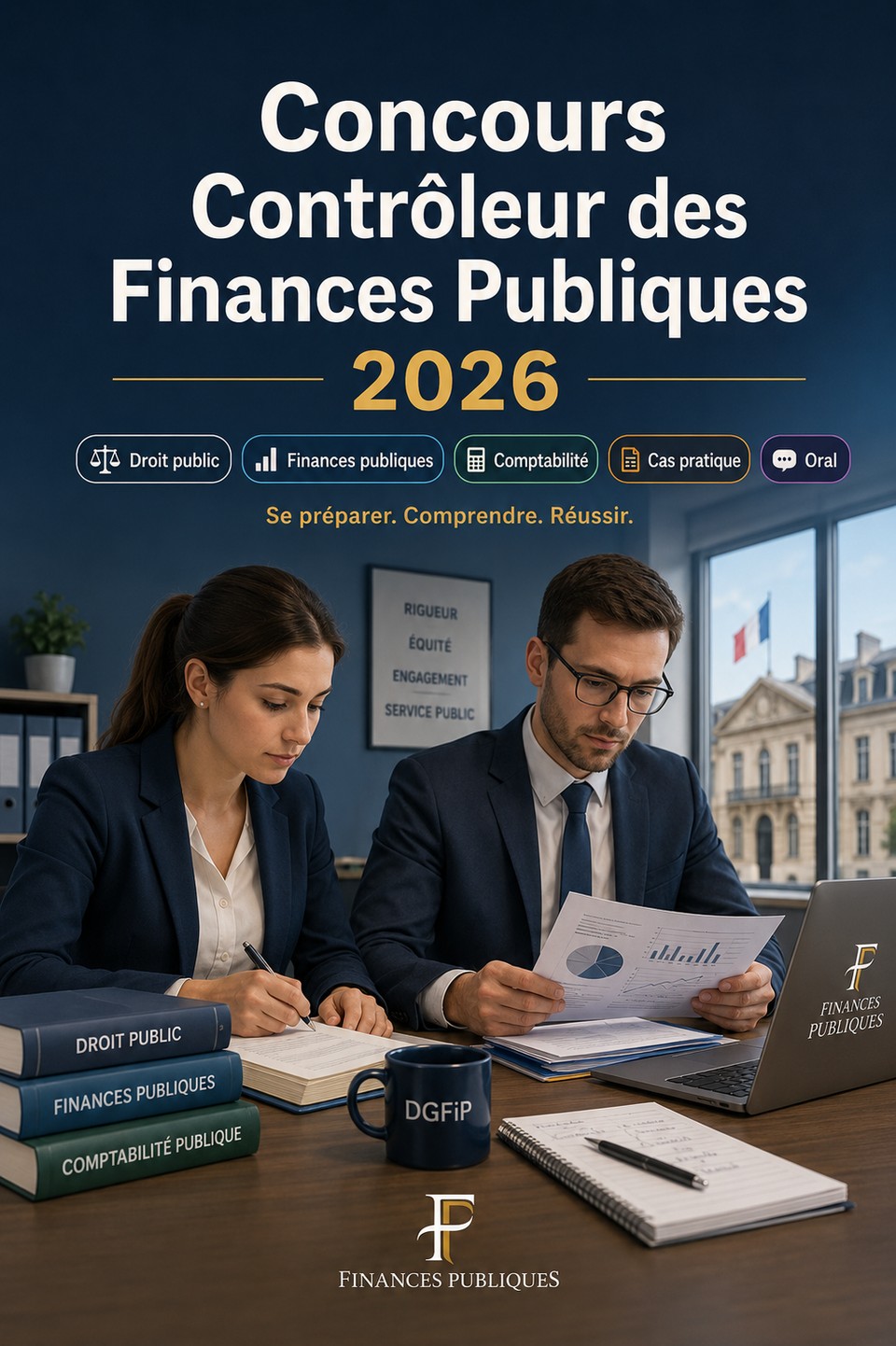 Concours Contrôleur des Finances Publiques 2026 Concours Contrôleur des Finances Publiques 2026 — DGFiP Catégorie B : préparation au concours, droit public, finances publiques, comptabilité, cas pratique, oral et méthodologie